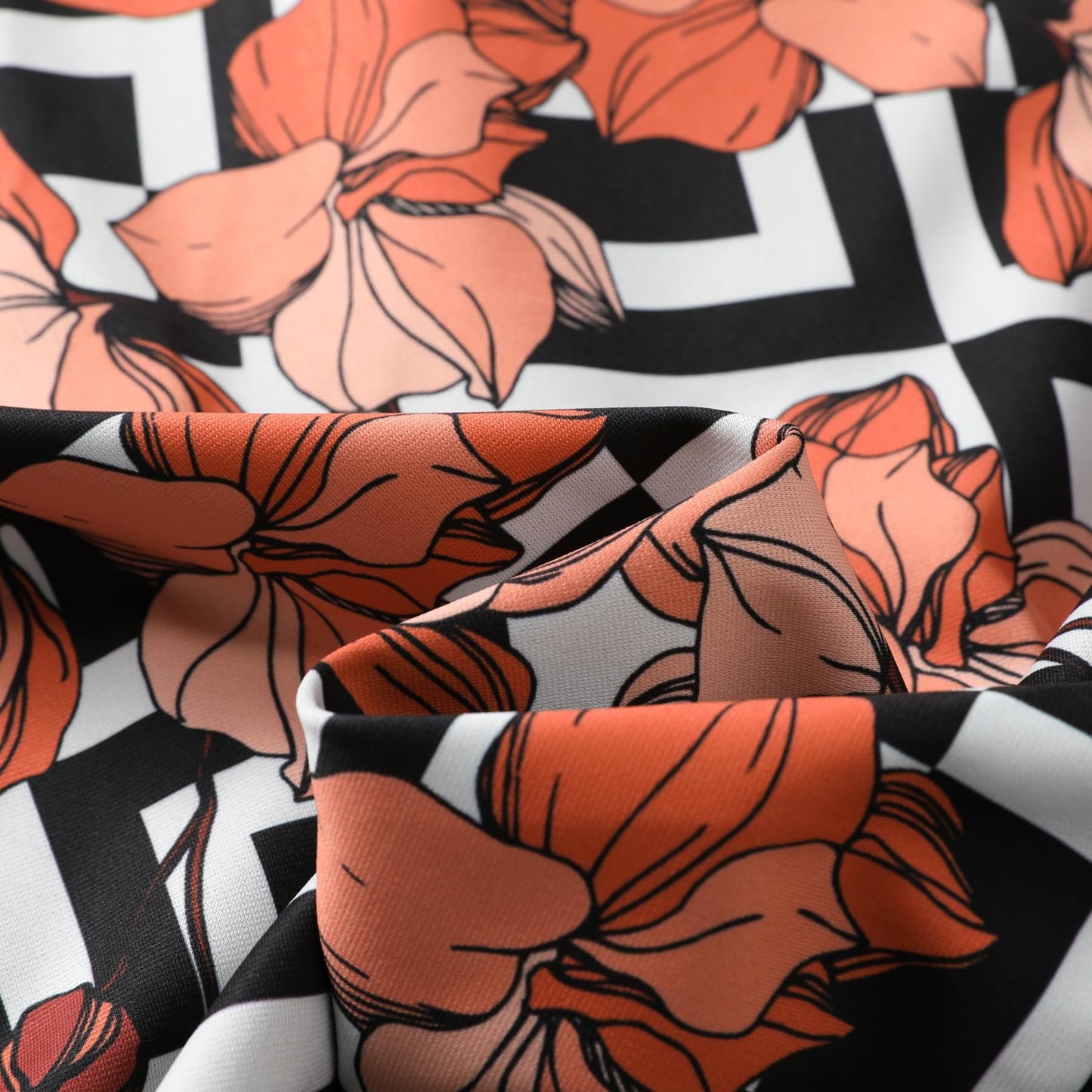 BYBNOLL Mens Casual Bomber Jacket Lightweight Zipper Floral Print Stylish Varsity Jacket for Men