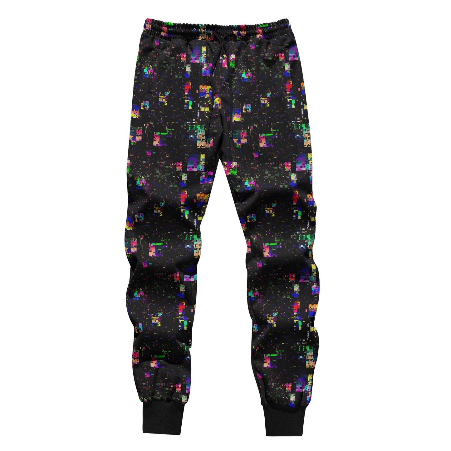 BYBNOLL Men's Printed Long Slash Pocket Multicolor Drawstring Casual Sweatpants