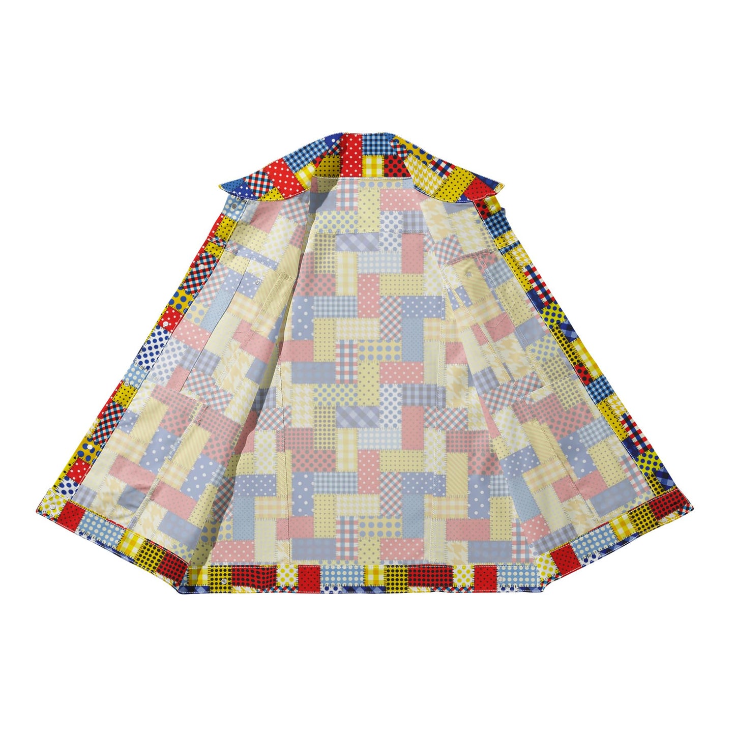 BYBNOLL Men's Denim Vest Sleeveless Casual Jean Vest Button Camouflage Print Jacket Outerwear Vest