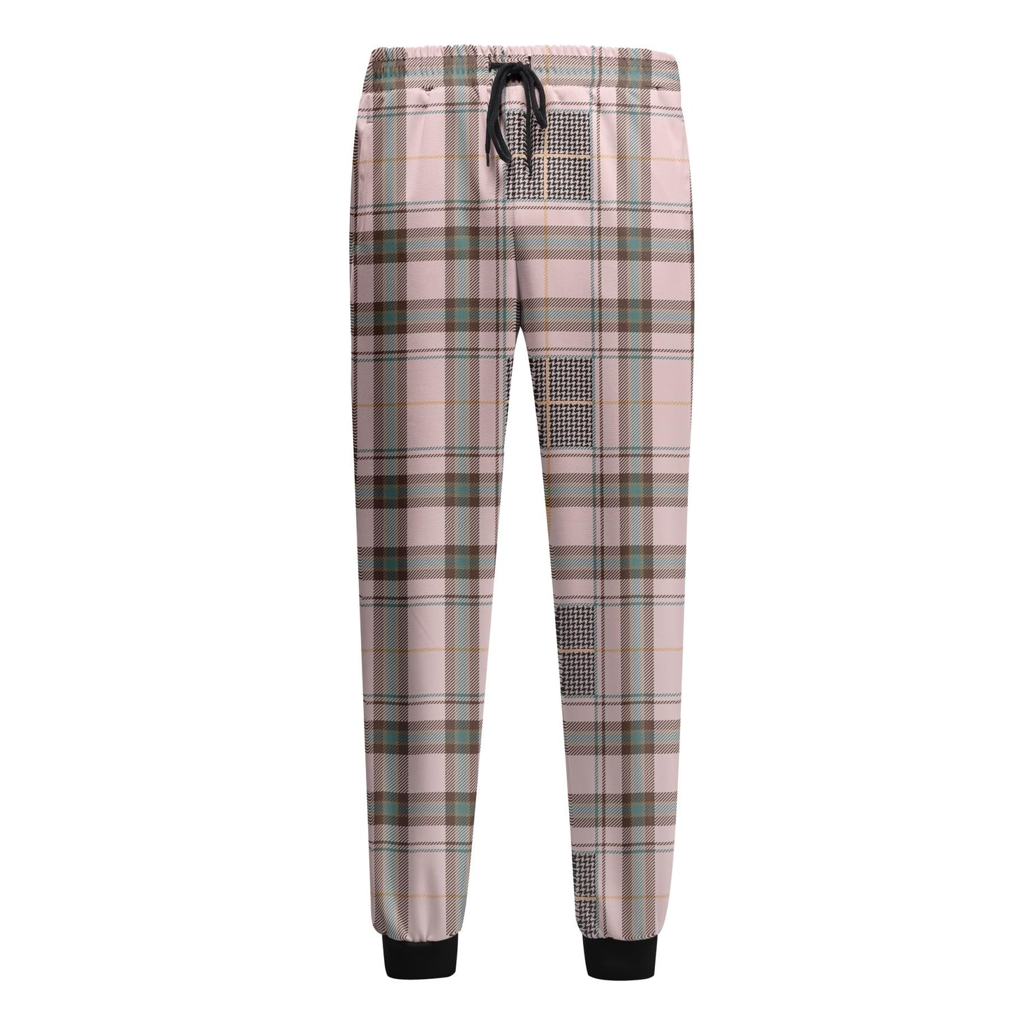 BYBNOLL Men's Printed Long Slash Pocket Multicolor Drawstring Casual Sweatpants