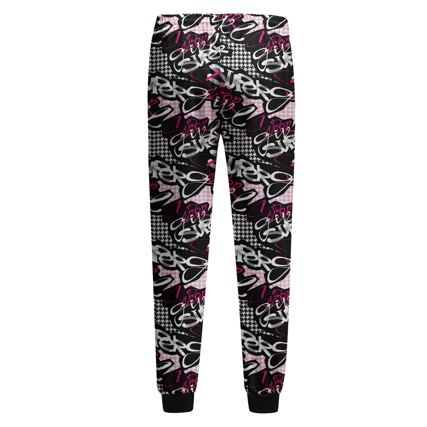 BYBNOLL Men's Printed Long Slash Pocket Multicolor Drawstring Casual Sweatpants