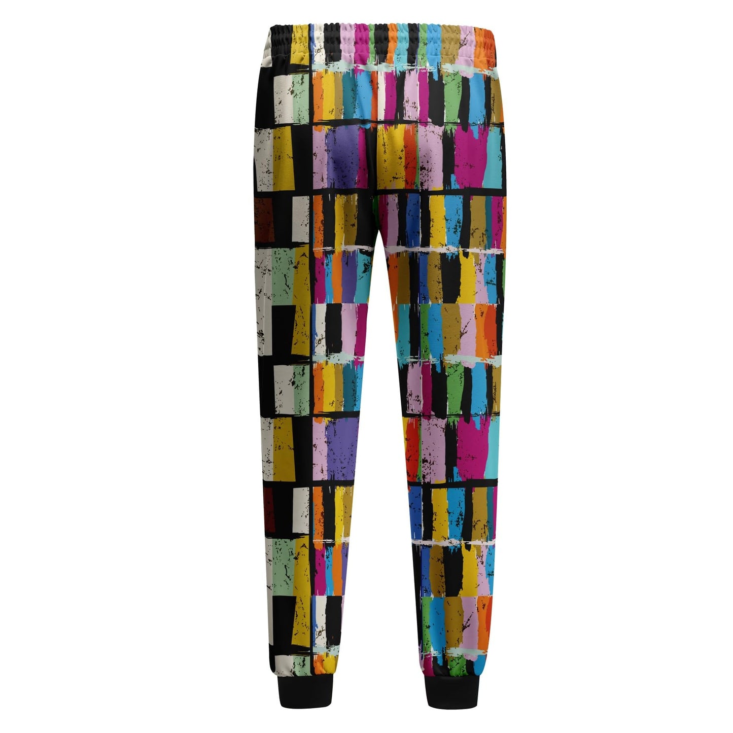 BYBNOLL Men's Printed Long Slash Pocket Multicolor Drawstring Casual Sweatpants
