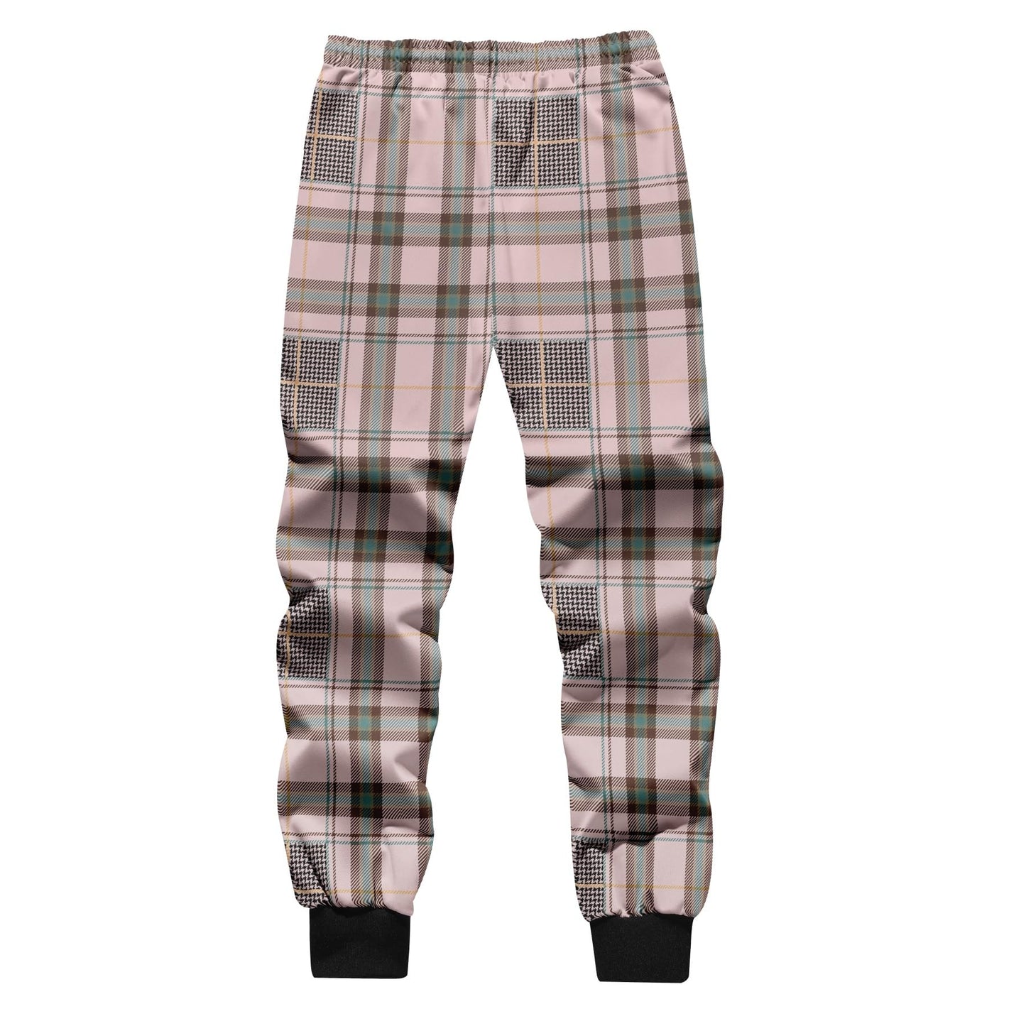 BYBNOLL Men's Printed Long Slash Pocket Multicolor Drawstring Casual Sweatpants