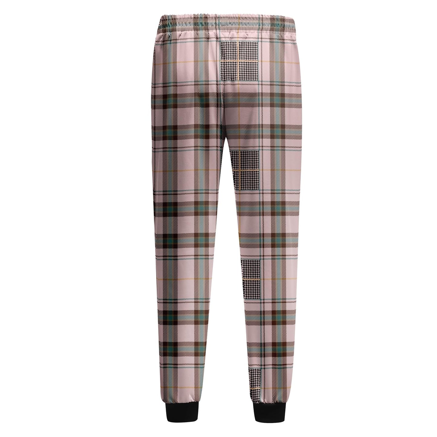 BYBNOLL Men's Printed Long Slash Pocket Multicolor Drawstring Casual Sweatpants