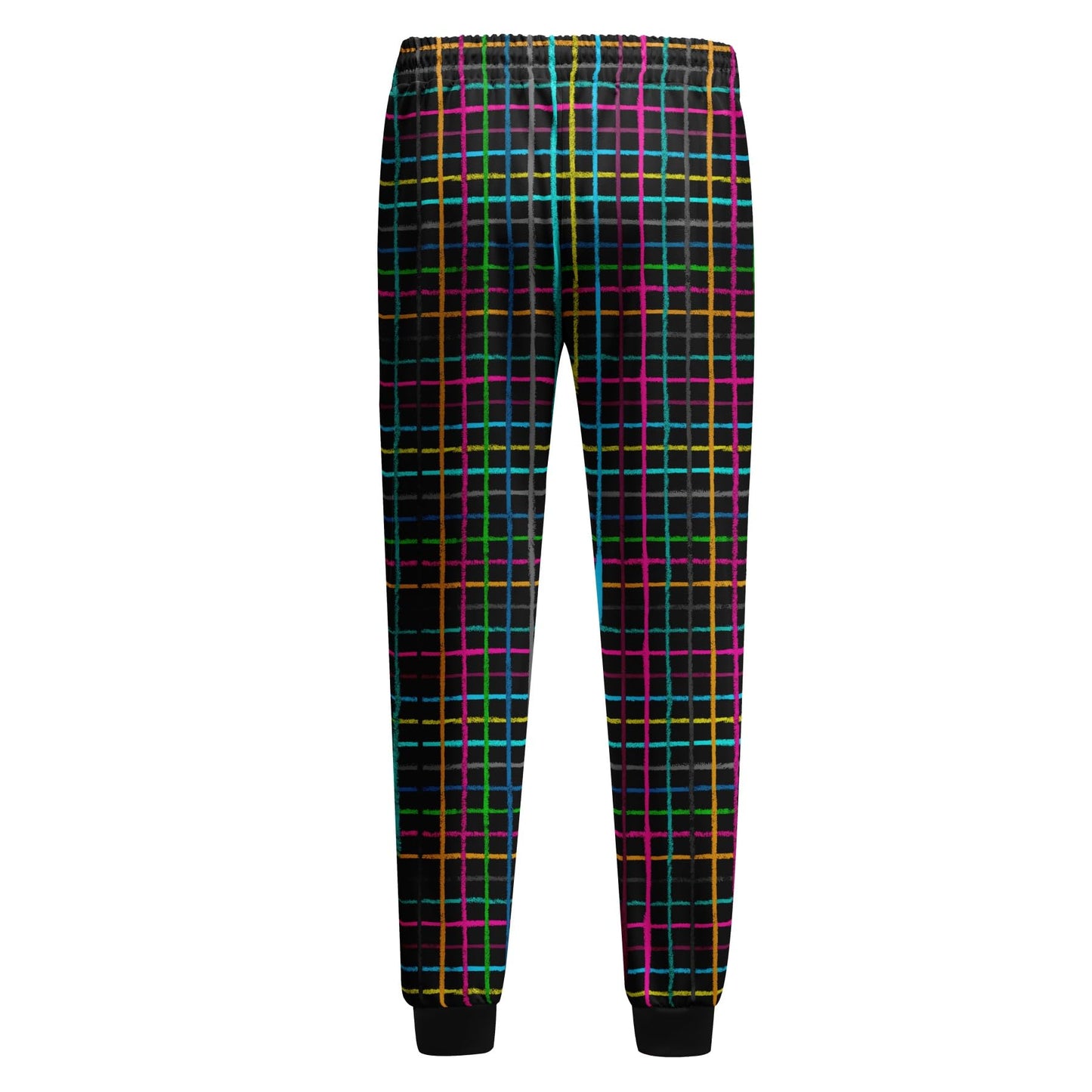 BYBNOLL Men's Printed Long Slash Pocket Multicolor Drawstring Casual Sweatpants