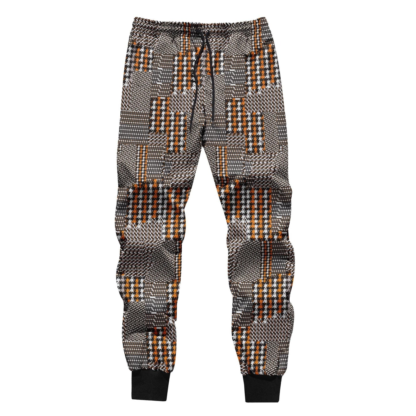 BYBNOLL Men's Printed Long Slash Pocket Multicolor Drawstring Casual Sweatpants