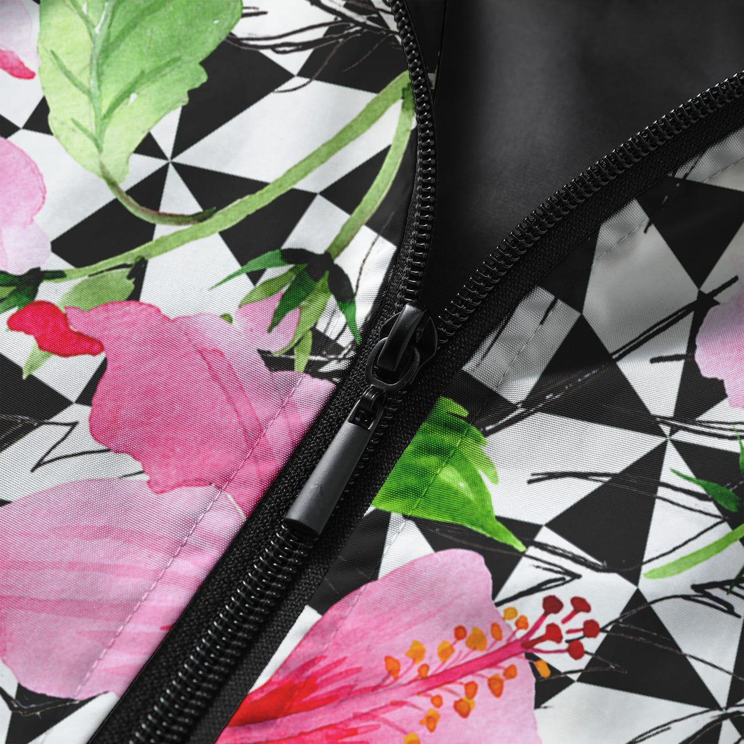 BYBNOLL Men's Tracksuit 2 Pieces Waterproof Set Casual Full Zip Colorful Printed Sport Sweatsuit Sets with Pockets