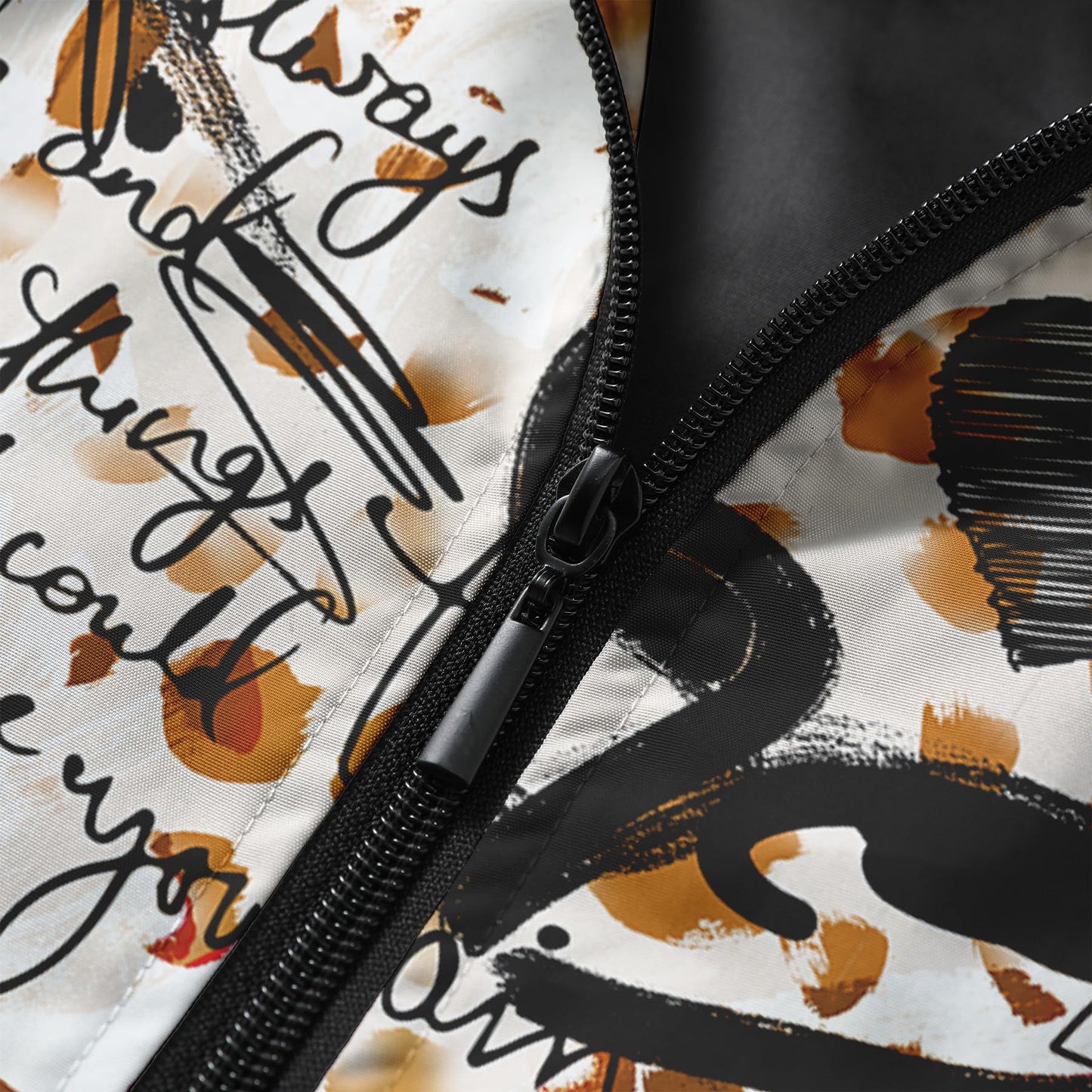 BYBNOLL Men's Tracksuit 2 Pieces Waterproof Set Casual Full Zip Colorful Printed Sport Sweatsuit Sets with Pockets