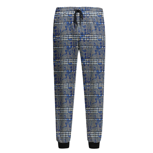 BYBNOLL Men's Printed Long Slash Pocket Multicolor Drawstring Casual Sweatpants