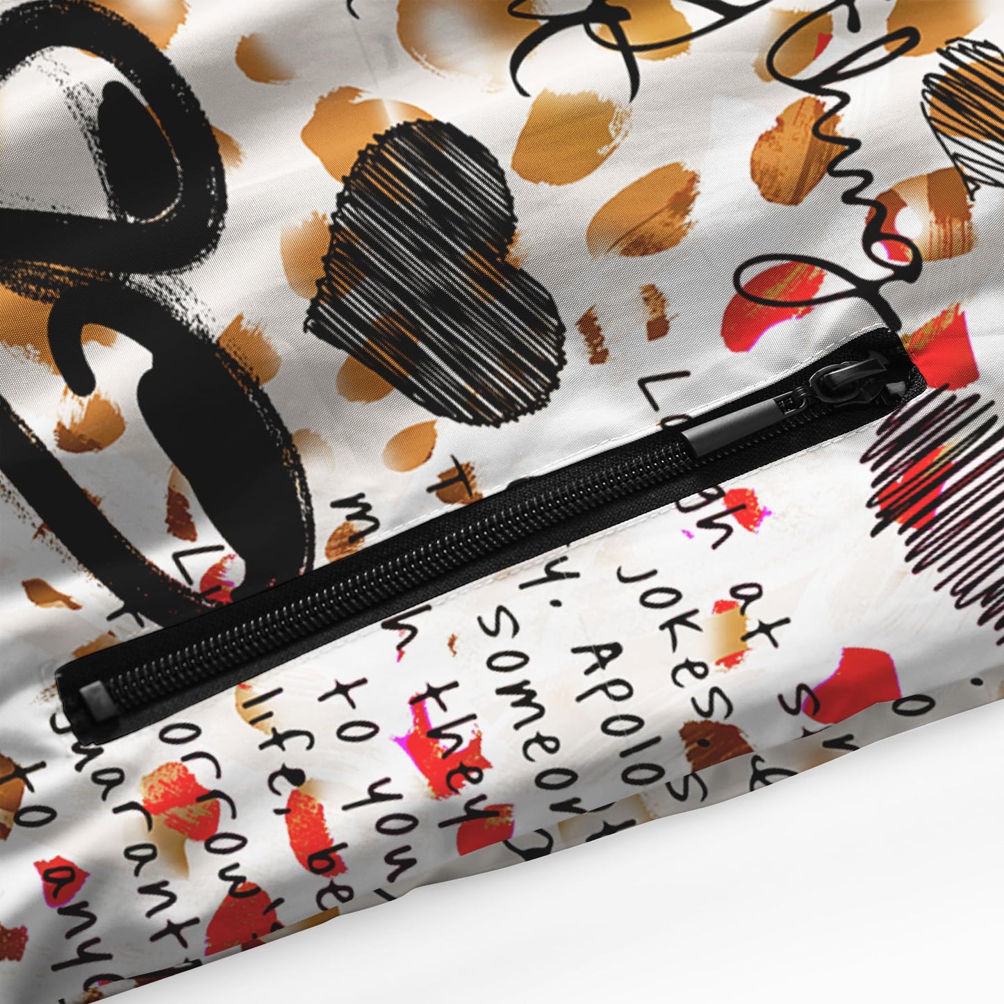 BYBNOLL Men's Tracksuit 2 Pieces Waterproof Set Casual Full Zip Colorful Printed Sport Sweatsuit Sets with Pockets