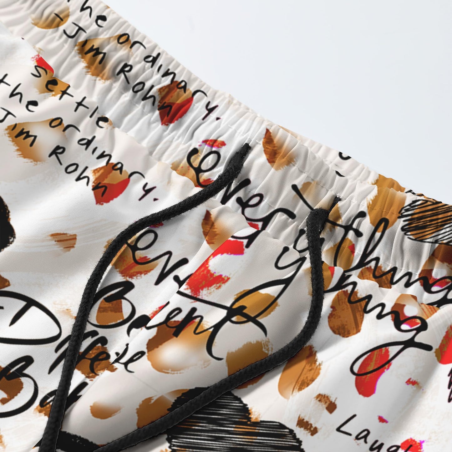 BYBNOLL Men's Tracksuit 2 Pieces Waterproof Set Casual Full Zip Colorful Printed Sport Sweatsuit Sets with Pockets