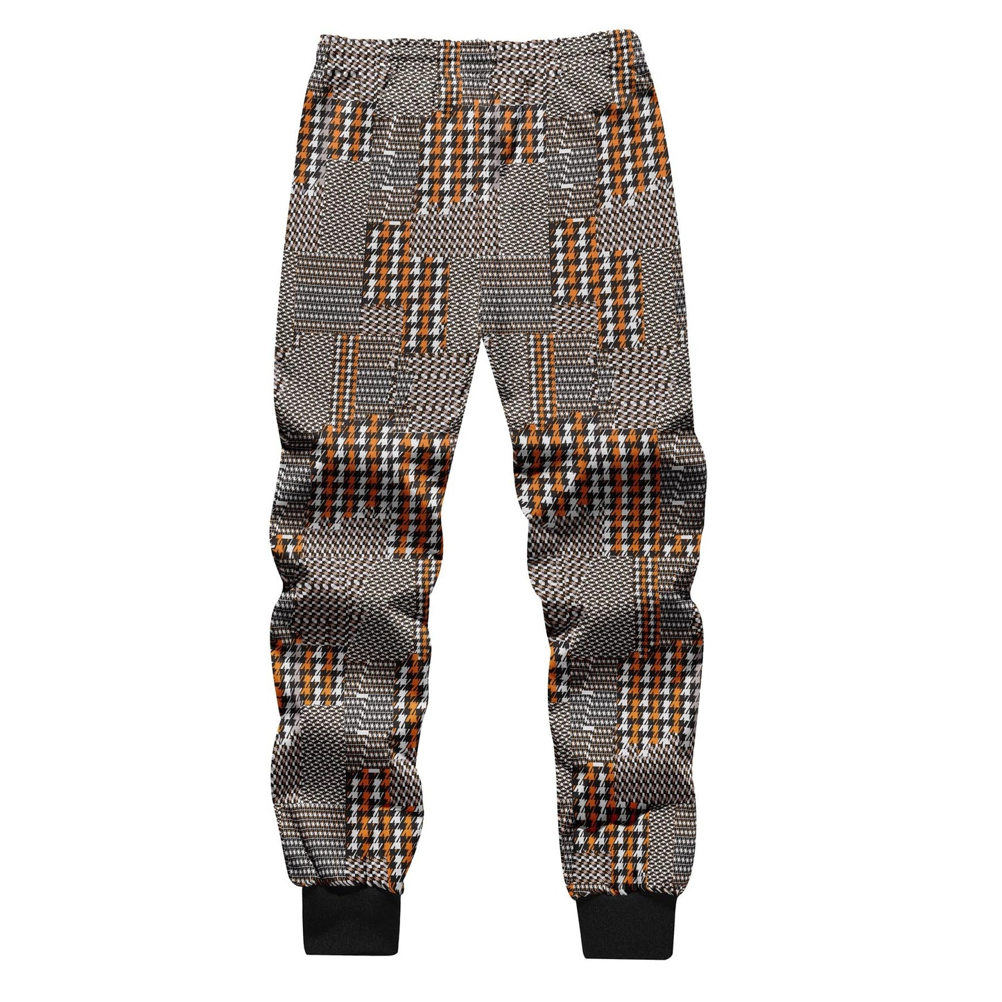 BYBNOLL Men's Printed Long Slash Pocket Multicolor Drawstring Casual Sweatpants