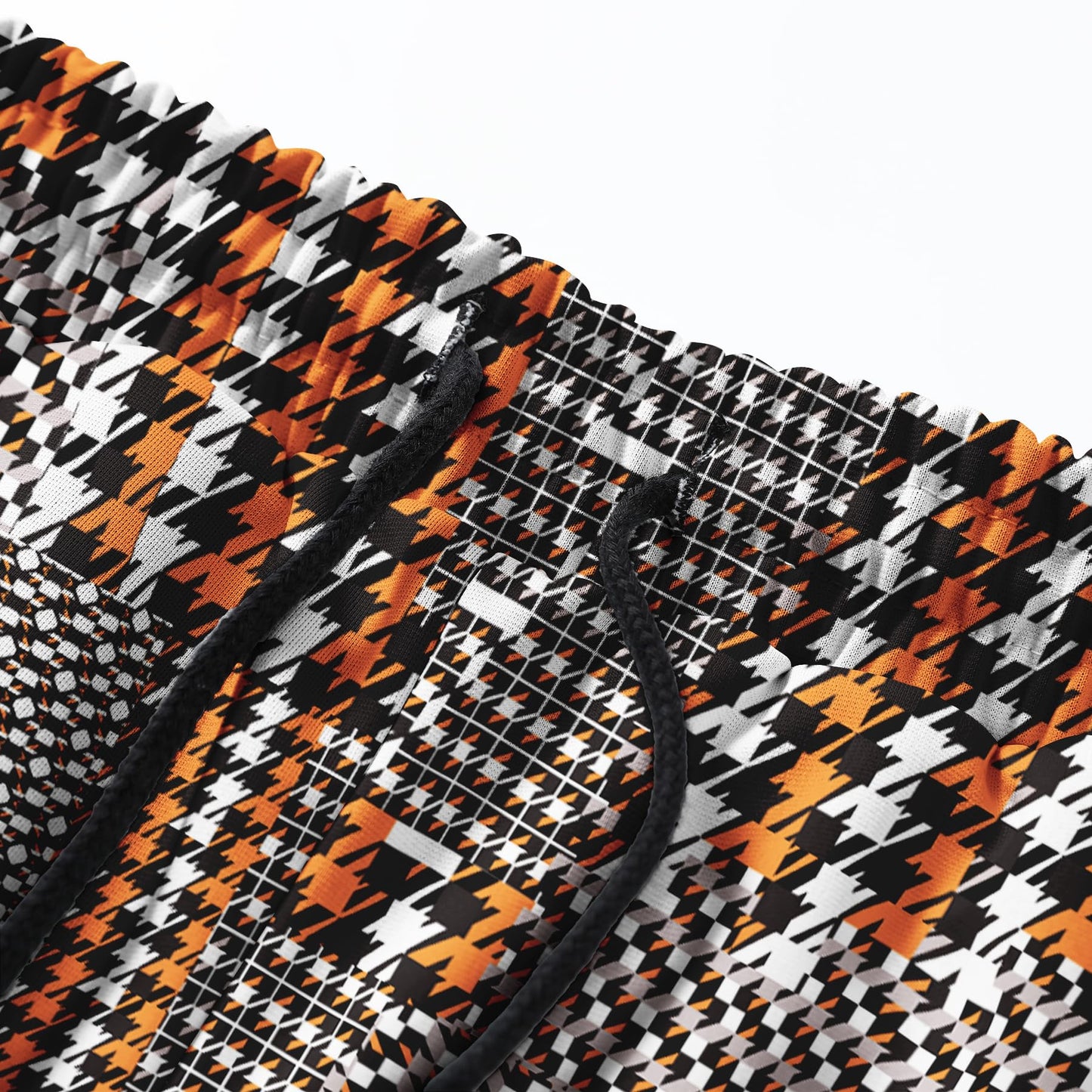 BYBNOLL Men's Printed Long Slash Pocket Multicolor Drawstring Casual Sweatpants