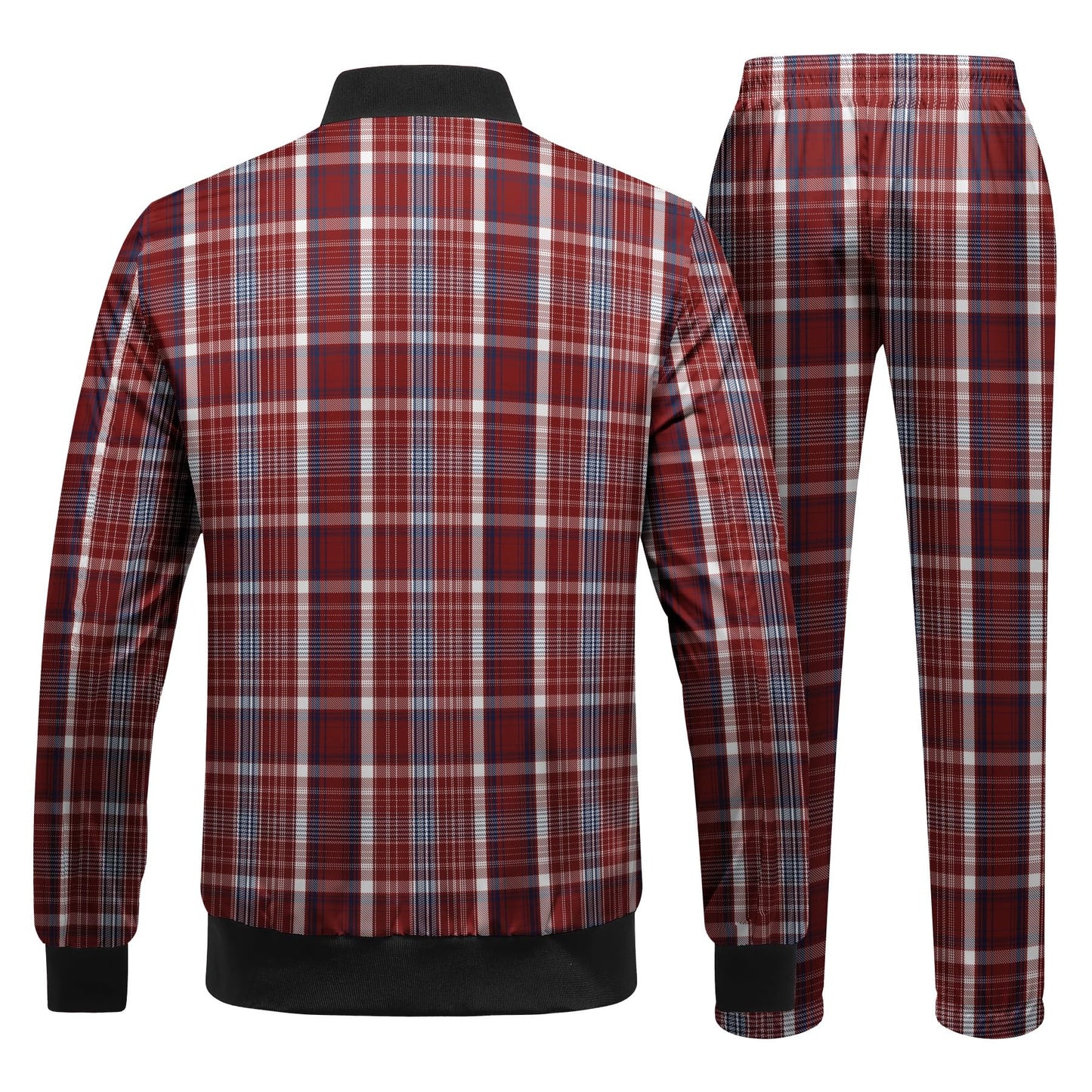 BYBNOLL Men's Tracksuit 2 Pieces Waterproof Set Casual Full Zip Colorful Printed Sport Sweatsuit Sets with Pockets